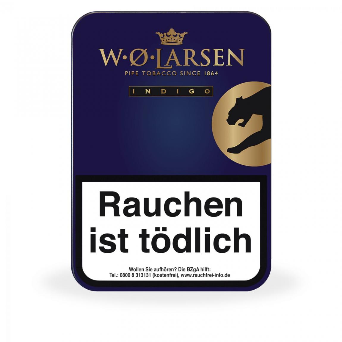 W. Ø. Larsen »Indigo Pipe Tobacco«