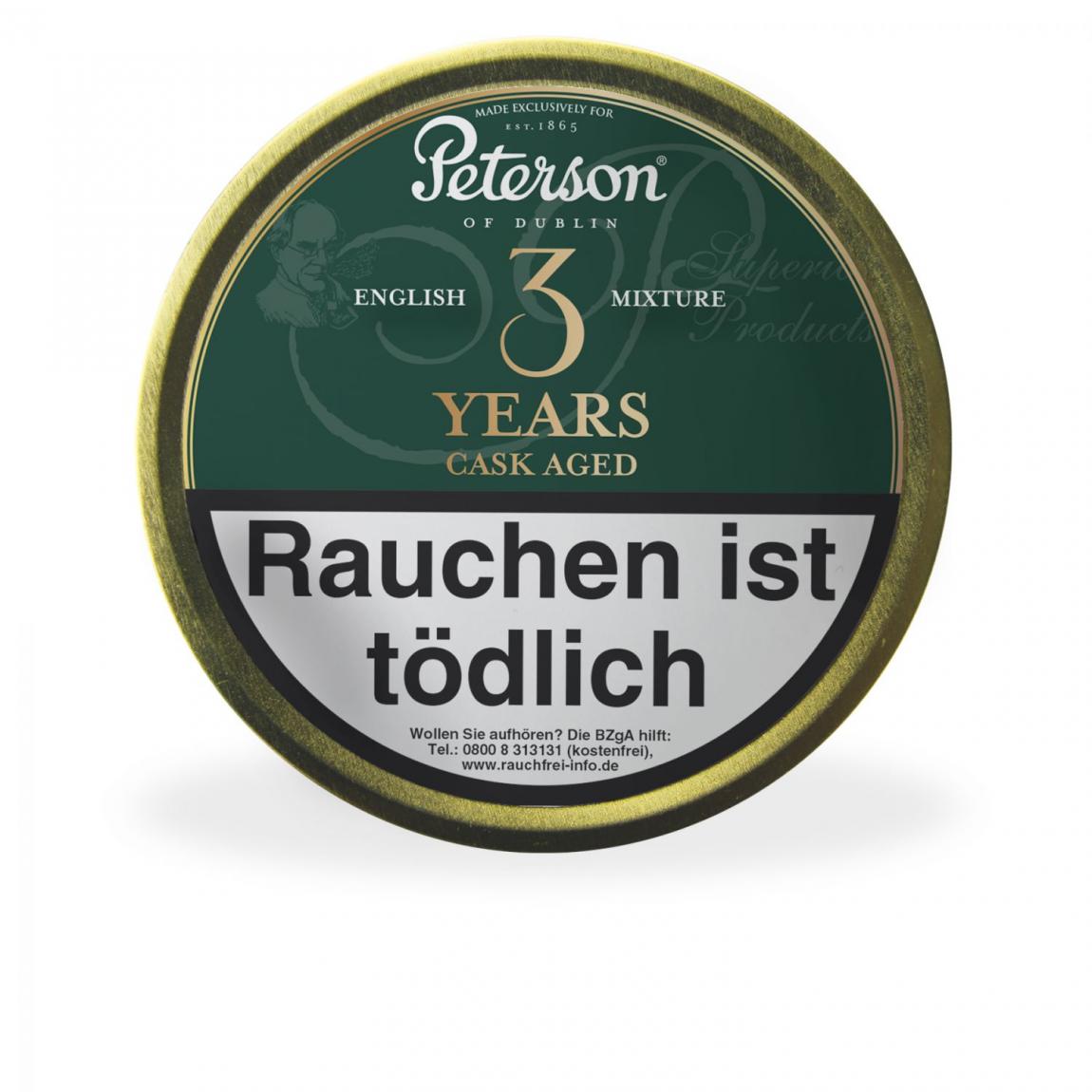Peterson »3 Years Cask Aged« English Mixture