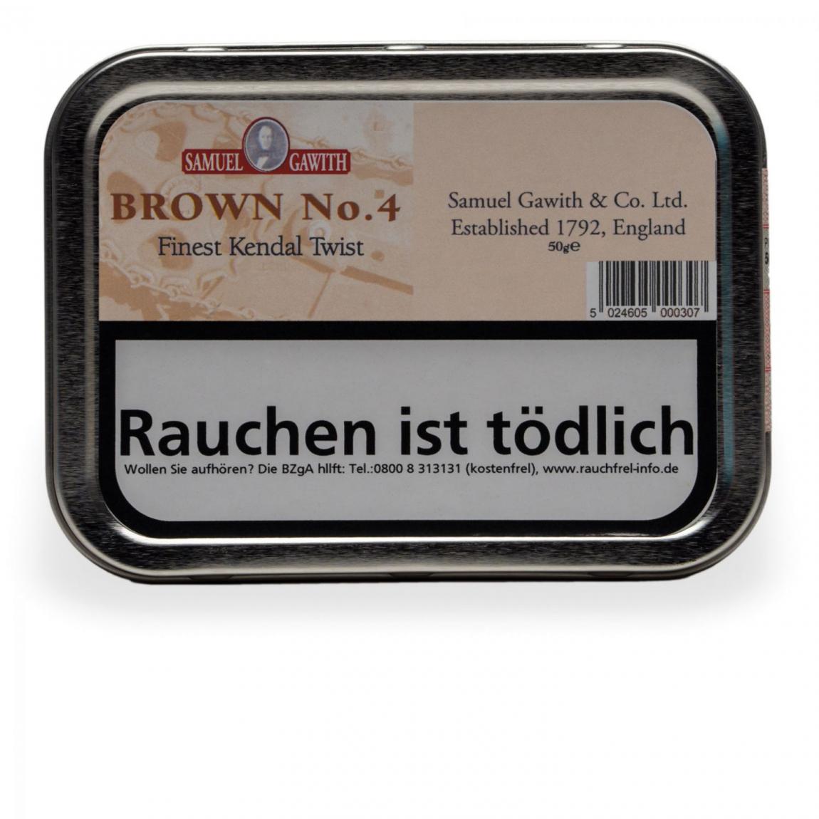 Samuel Gawith »Brown No. 4 Kendal Twist«