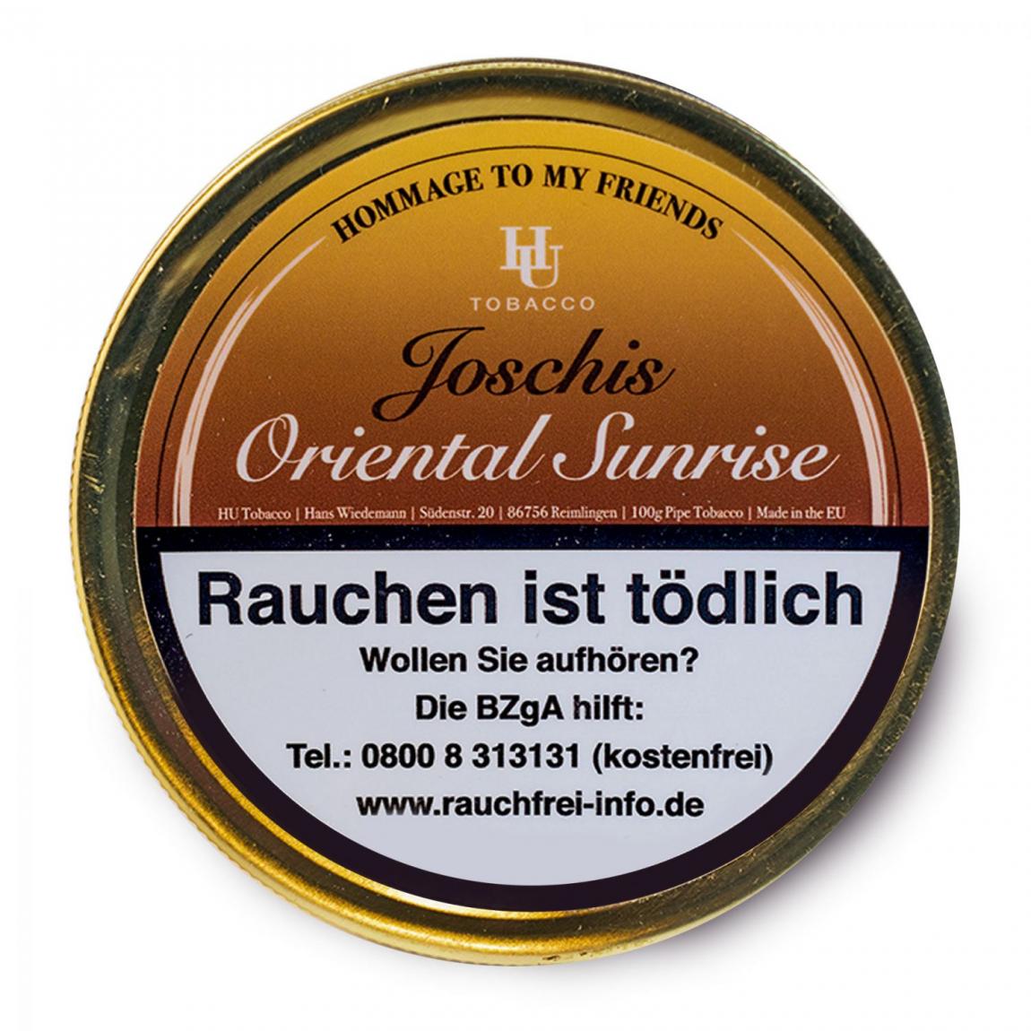 HU Tobacco »Joschis Oriental Sunrise«