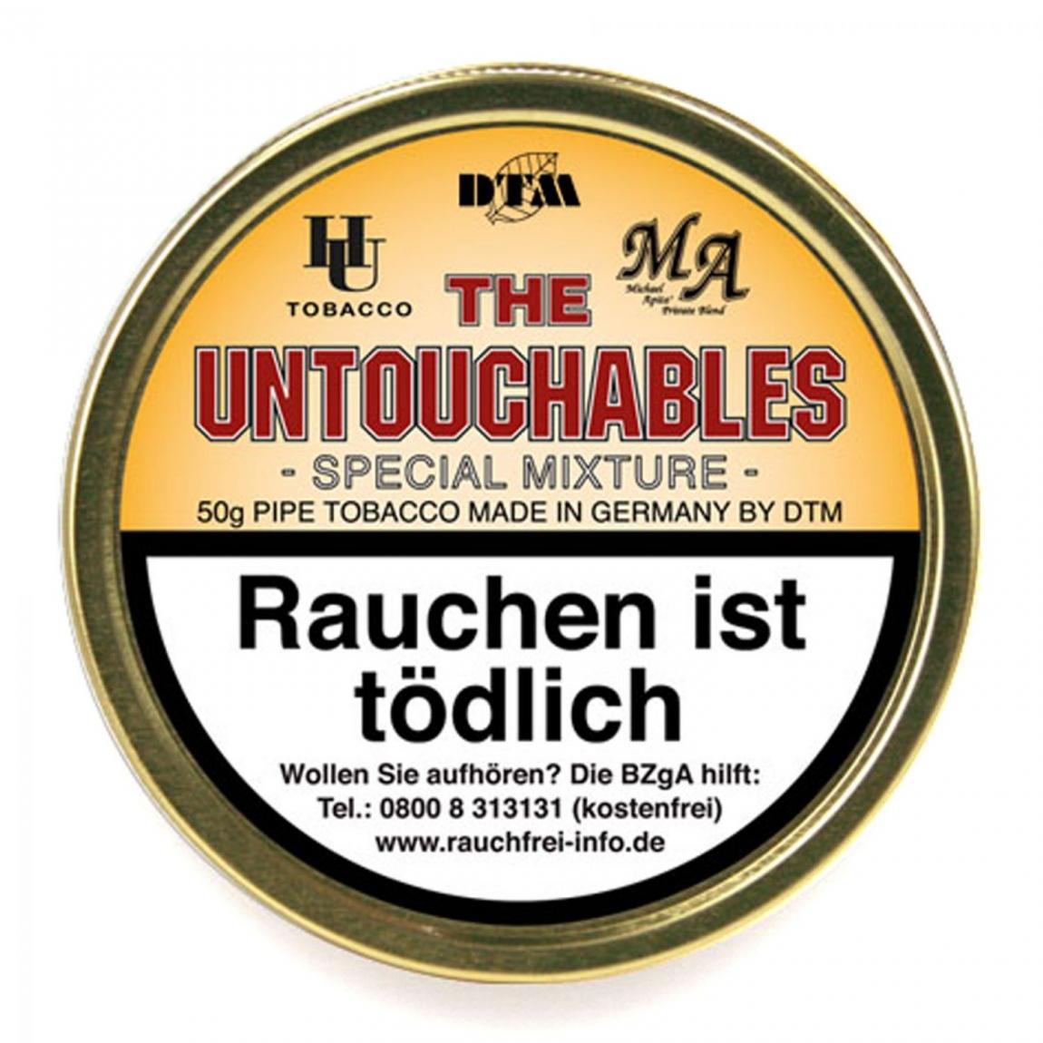 HU & MA Tobacco »THE UNTOUCHABLES« Special Mixture