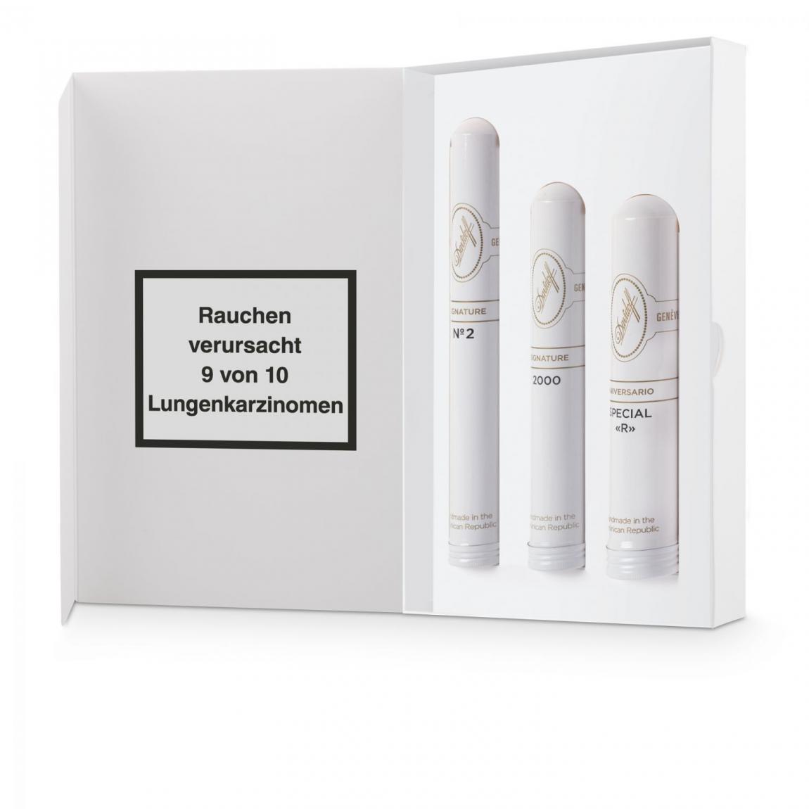 Davidoff Tubos Selection White Sampler