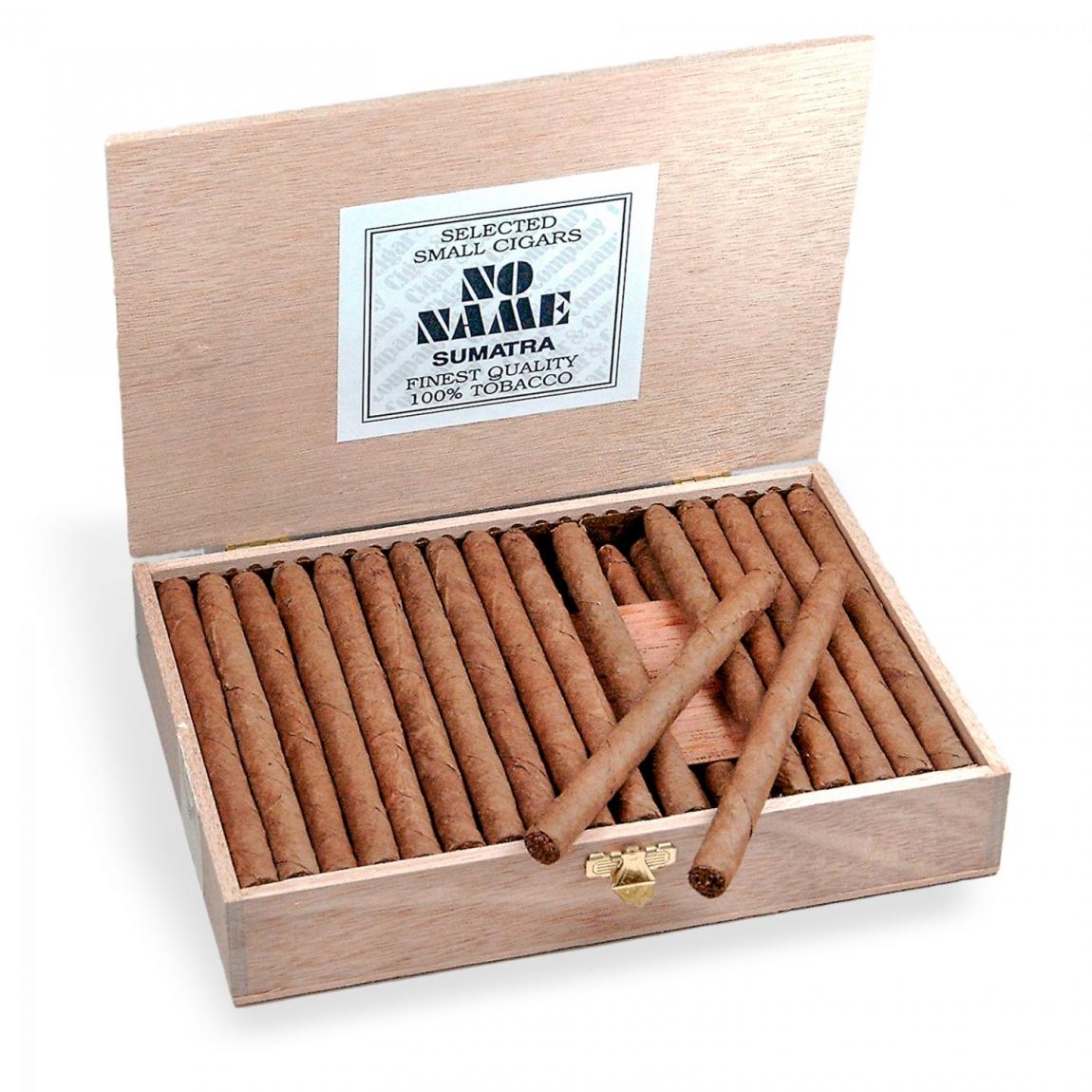 NO NAME Long Cigarillos Sumatra 50er Kiste