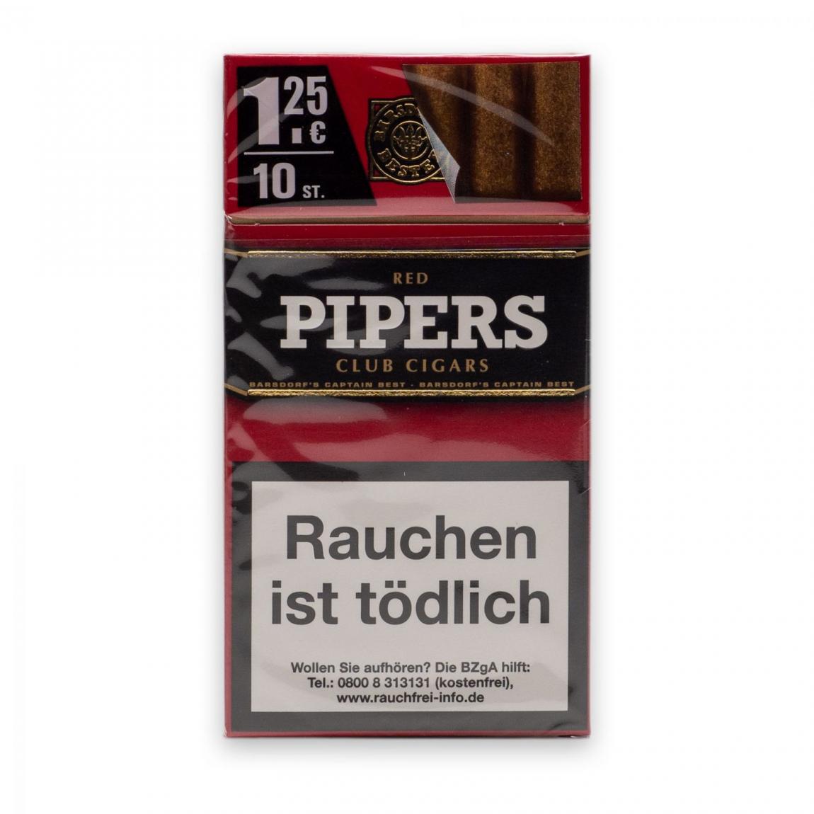 Barsdorf PIPERS Little Cigars »Red«