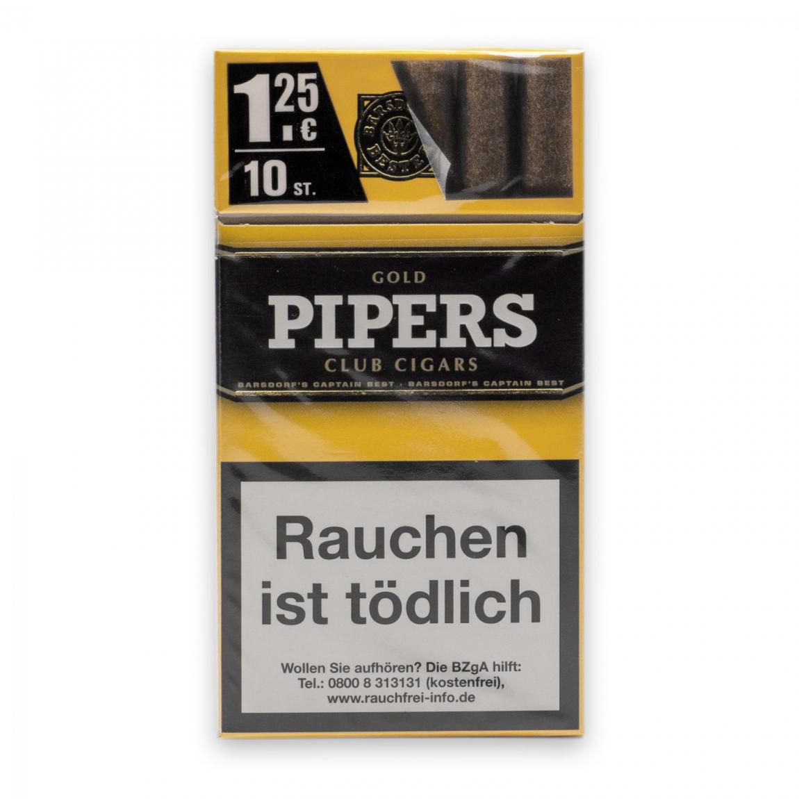 Barsdorf PIPERS Little Cigars »Gold«