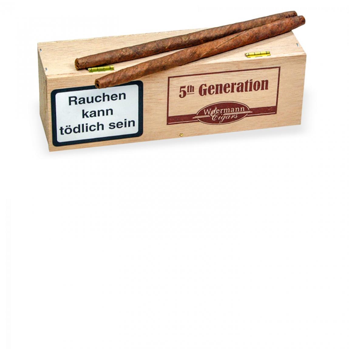 5th Generation »Long Cigarillo Brasil« 25er Kiste