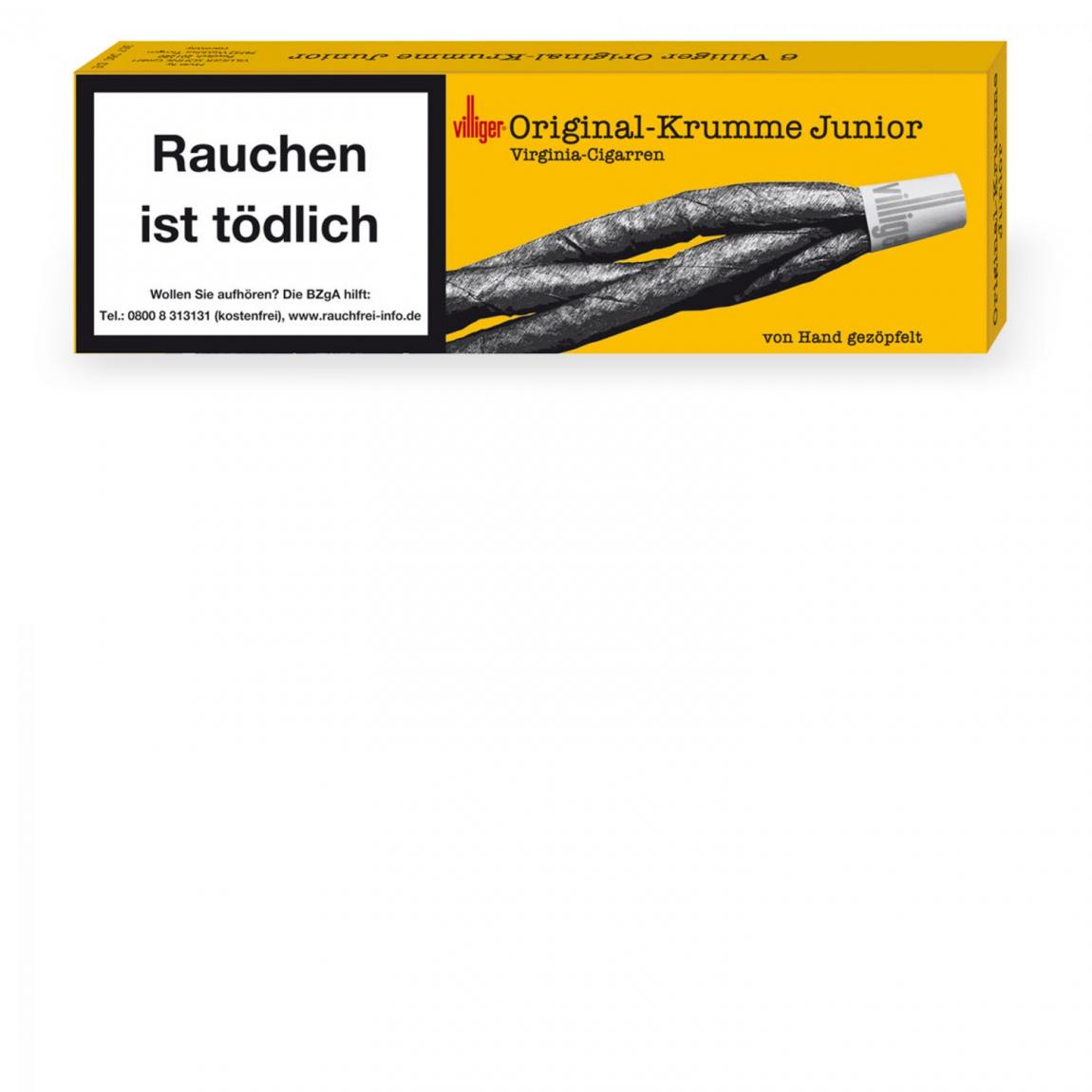 Villiger Original-Krumme Junior 6er Schachtel