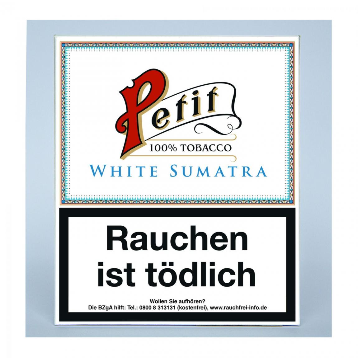 Petit Nobel Zigarillos »White Sumatra« 20er Schachtel