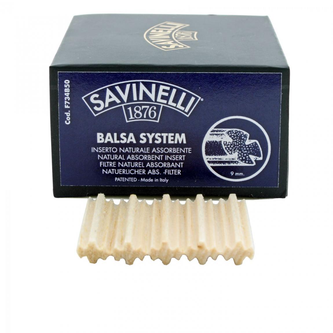 Savinelli Balsaholz-Filter Savinelli 9mm Big Box 1x200 Stück