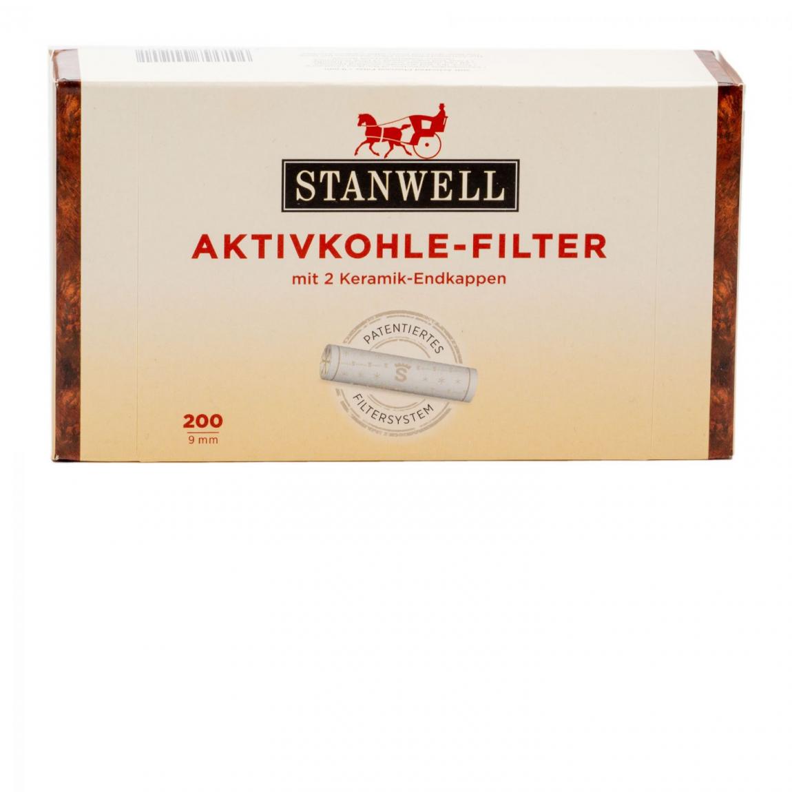 Stanwell Aktivkohle-Filter 9mm 1x200 Stück