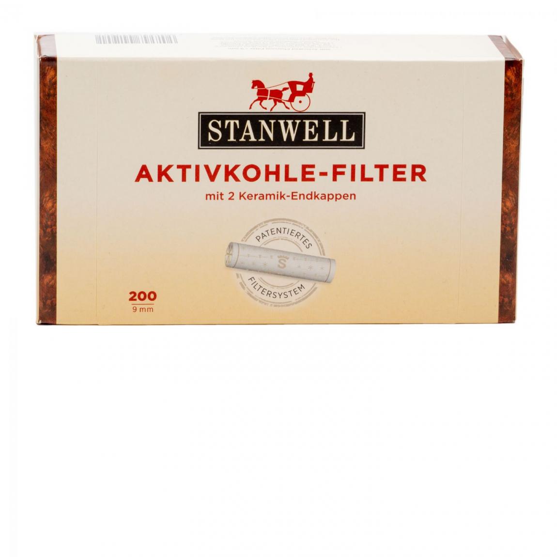 Stanwell Aktivkohle-Filter 9mm 5x200 Stück