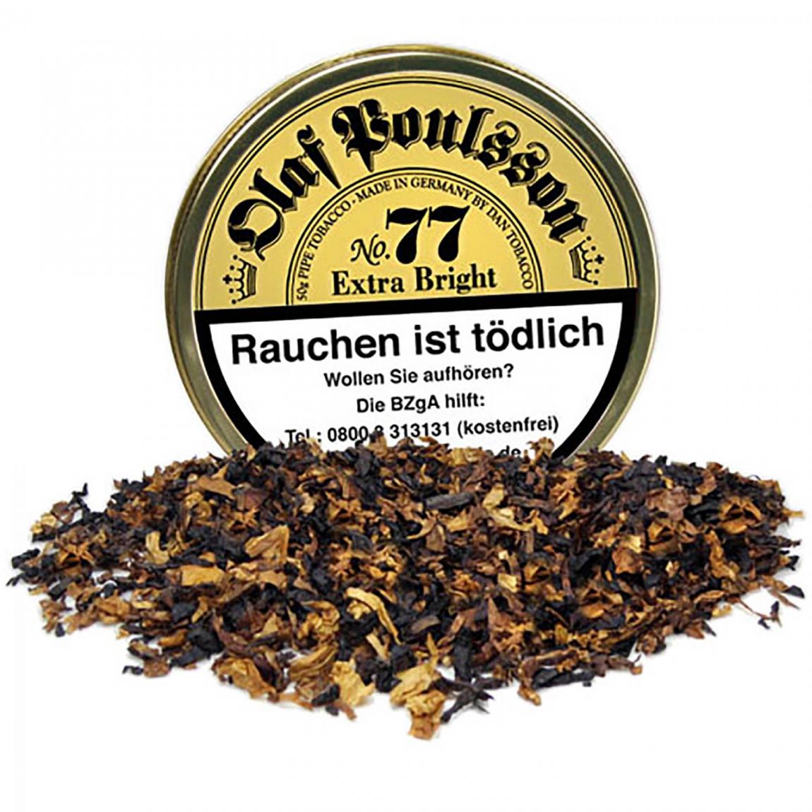Olaf Poulsson No. 77 Extra Bright 125g Faltbeutel