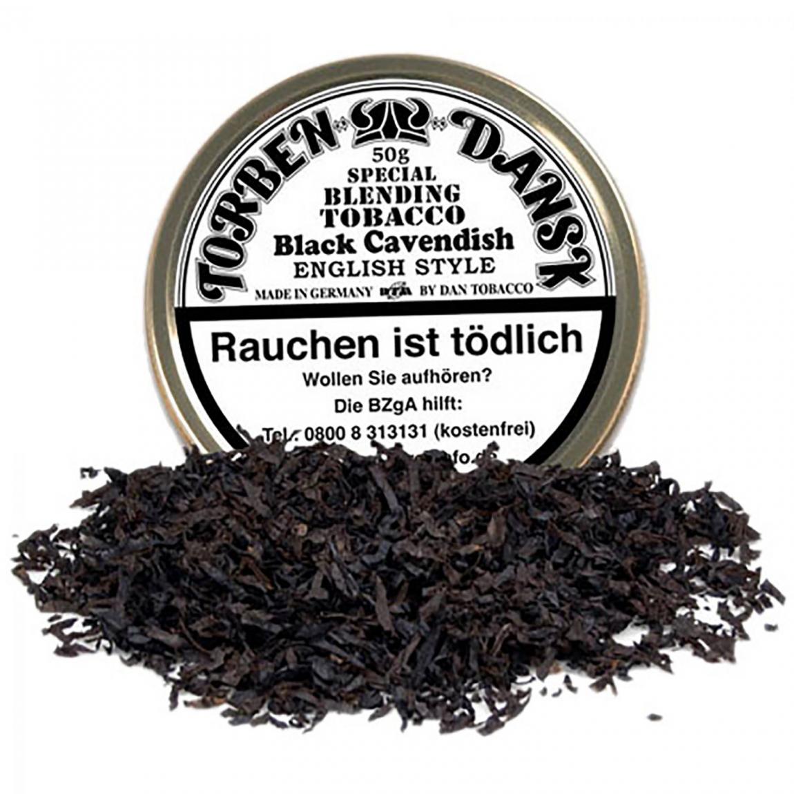 Torben Dansk Black Cavendish English Style 50g Dose