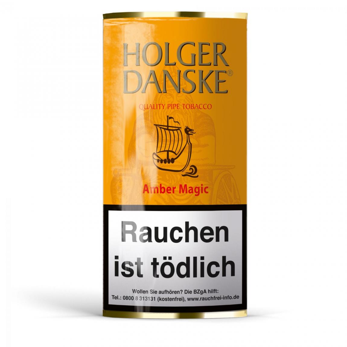 Holger Danske Pipe Tobacco Amber Magic 40g Pouch