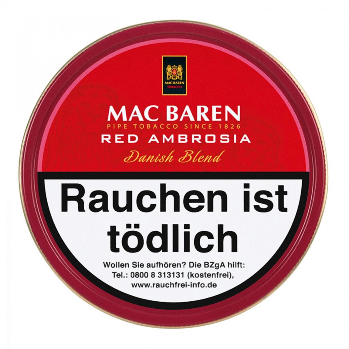 Mac Baren »Red Ambrosia« Danish Blend 100g Dose