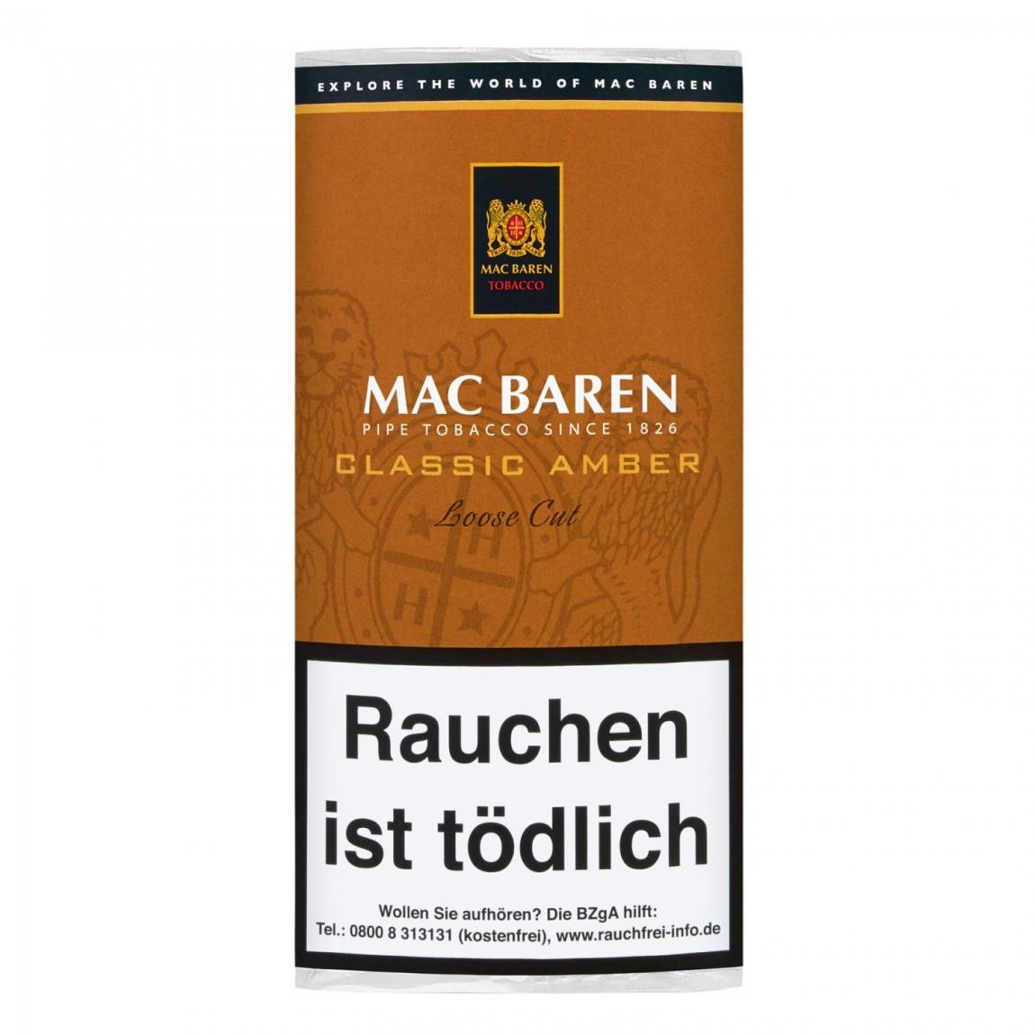 Mac Baren »Classic Amber« Loose Cut 50g Pouch