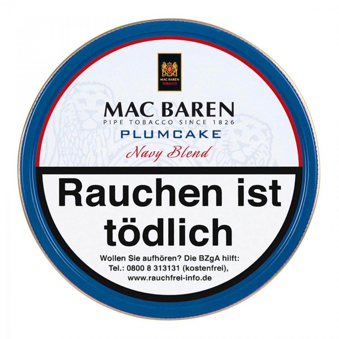 Mac Baren »Plumcake« Navy Blend 100g Dose