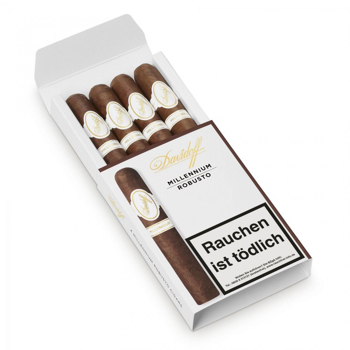 Davidoff »Millennium« Robusto, 4er Schachtel