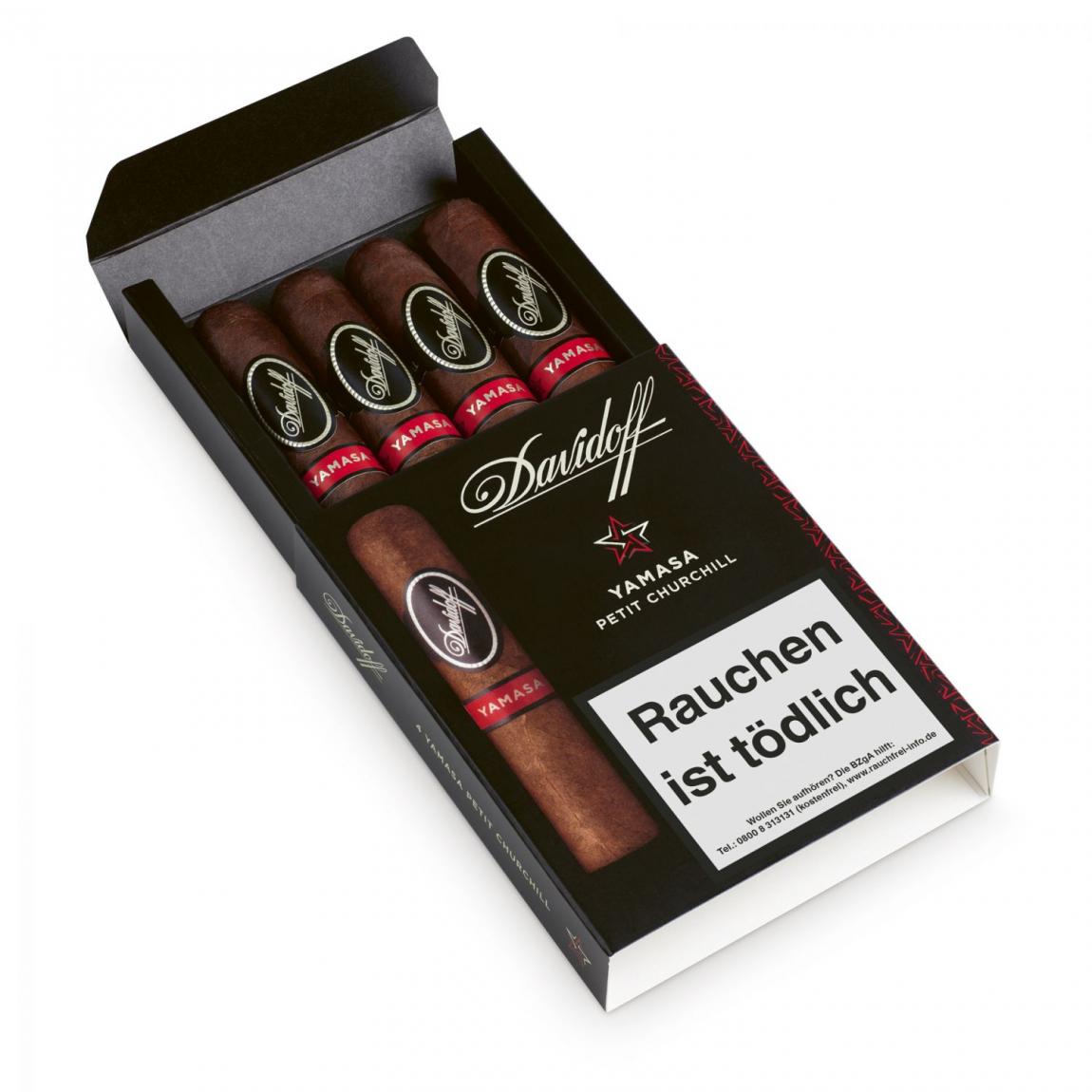 Davidoff »Yamasá« Petit Churchills 4er Schachtel