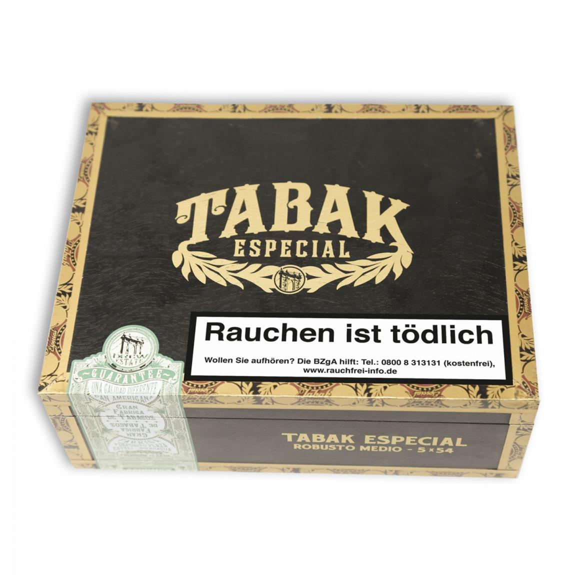 TABAK ESPECIAL »Robusto Medio« 24er Kiste