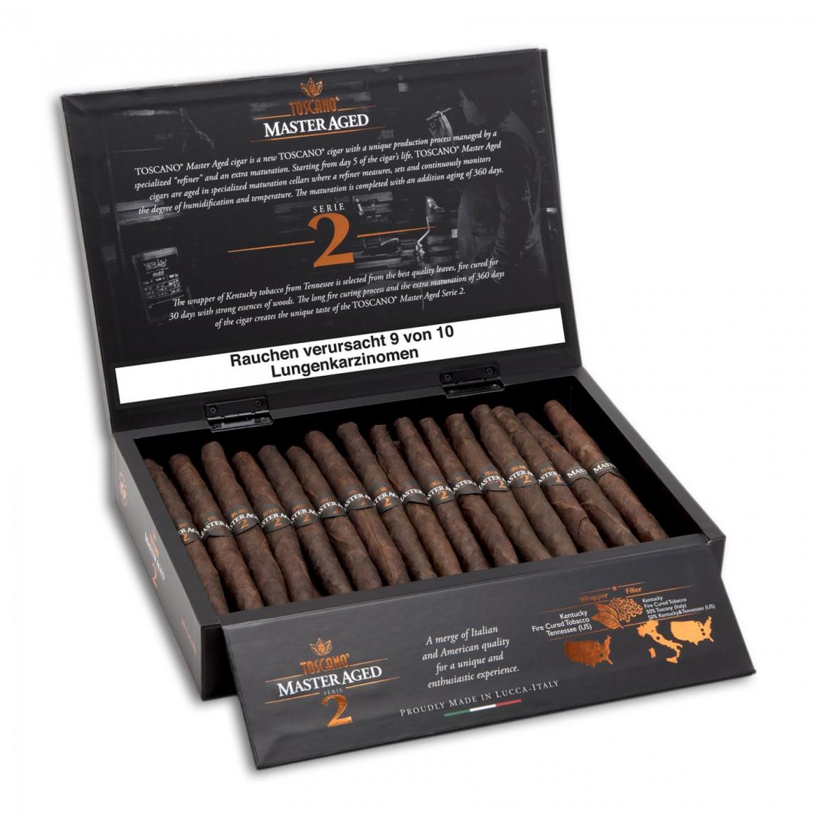 Toscano »Master Aged« Serie 2, 30er Kiste